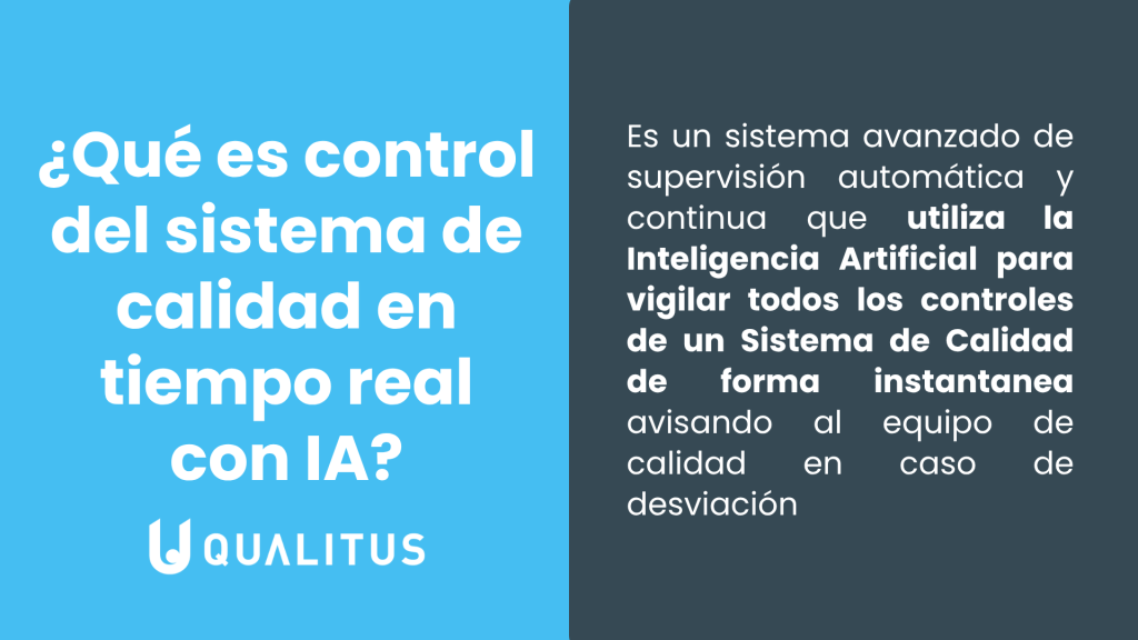 Qué es control de calidad en tiempo real con IA