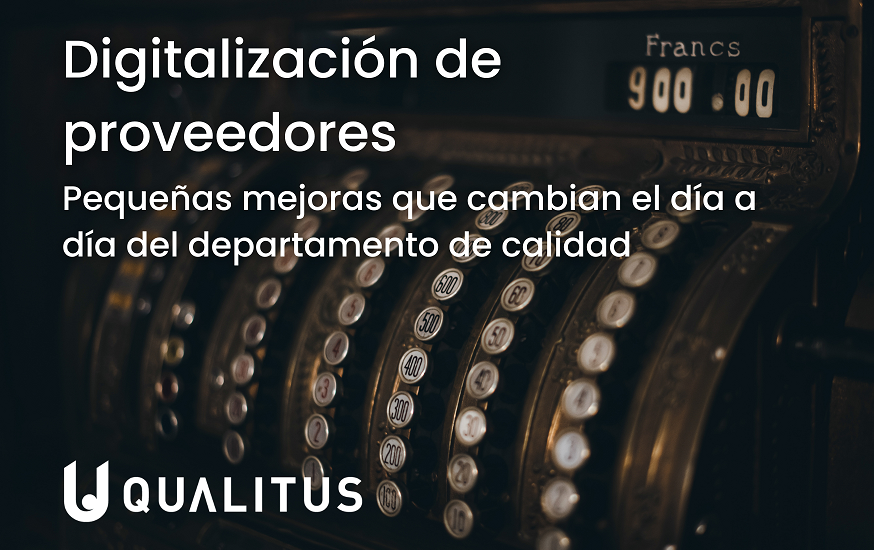 digitalización de proveedores