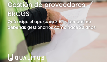 Gestión de proveedores BRCGS