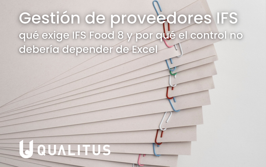 gestión de proveedores IFS