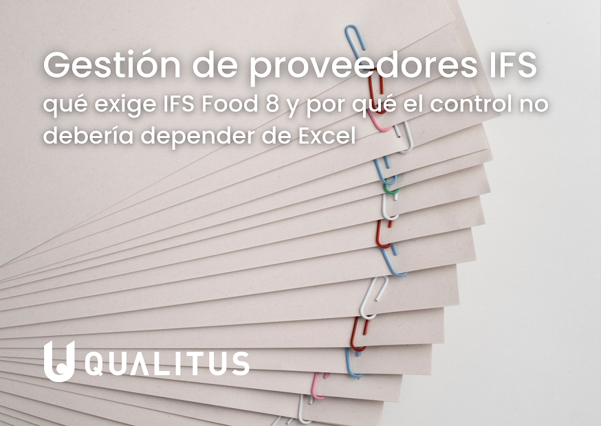 gestión de proveedores IFS